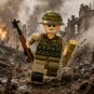 1pc Vietnam War North Vietnamese AK Infantry Minifigure
