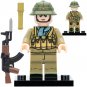 1pc Vietnam War North Vietnamese Rifle Infantry Minifigure