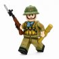 1pc Vietnam War North Vietnamese Rifle Infantry Minifigure