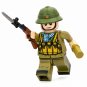 1pc Vietnam War North Vietnamese Rifle Infantry Minifigure
