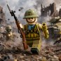 1pc Vietnam War North Vietnamese Rifle Infantry Minifigure