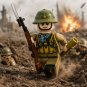 1pc Vietnam War North Vietnamese Rifle Infantry Minifigure