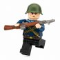 WWII Soviet Naval Infantry Helmet Rifleman 1pc Minifigure