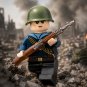 WWII Soviet Naval Infantry Helmet Rifleman 1pc Minifigure