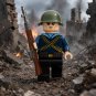 WWII Soviet Naval Infantry Helmet Rifleman 1pc Minifigure