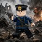 WWII Soviet Naval Infantry Drum SMG Sailor 1pc Minifigure