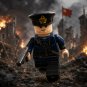 WWII Soviet Naval Infantry Drum SMG Sailor 1pc Minifigure