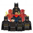 8pc Batman Flash Supergirl Custom Minifigure Set