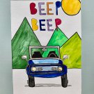 Beep Beep Blue Jeep