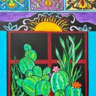 Spanish window garden