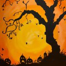 Five Scary pumpkins