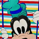 Goofy with striped background