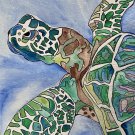 Turtle watercolor