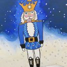 Nutcracker in the snow