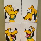 Four squares of Pluto