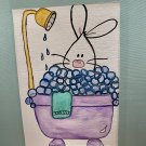 Bunny bubble bath