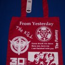 DIY 30 Seconds To Mars Canvas Tote - Jared Leto - EMO