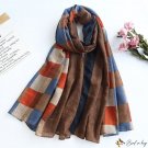 Autumn and winter messy linen scarf warm scarf elegant sweet decorative shawl
