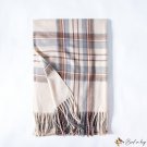Imitation cashmere scarf new winter fringe plaid shawl scarf women in the long thickening warm scarf