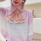 New plush scarf female winter warm imitation rabbit fur student scarf neck protector cold thickened