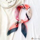 New silk French vintage silk scarf women 70 simulation silk small square scarf