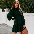 Long Sleeve Autumn Spring A Line Mini Dress Sexy Fashion