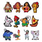 Ocean Treasures: 12pcs Moana-Inspired Charms Set