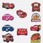 10PSC Rev Up Your Style: Car-Themed Shoe Charms