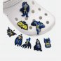 8PCS Shadows and Sky batman inspired: The Essence of Blue and Black Anime