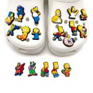 18PCS Ultimate Simpsons inspired Shoe Charms – Cartoon Kicks Upgrade!