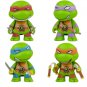 Turtle Power Squad INSPIRED &acirc;�� 4pcs Action Heroes with Movable Joints!