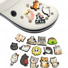 Tiny Zoo Crew: 14PCS Adorable Animal Shoe Charms