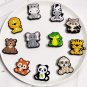 Tiny Zoo Crew: 14PCS Adorable Animal Shoe Charms