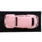 Pink VW Beetle Diecast Model Car 1:54 Fridge Magnet - Detachable Base