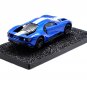 Blue Ford GT 2017 Diecast Model Car 1:64 Fridge Magnet Detachable Base