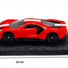 Red Ford GT 2017 Diecast Model Car 1:64 Fridge Magnet Detachable Base