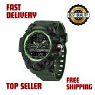 G shock Men's watches Sports Chronograph Multifunction Waterproof Outdoor Stopwatch Green New
