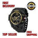 G shock Men's watches Sports Chronograph Waterproof Outdoor Multifunction Stopwatch Gold New