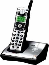 GE 28021EE1 Cordless 5.8 GHz Digital Phone with 1 Handset and Call Waiting Caller ID