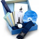 Om Yoga in a Box: Basic Level by Cyndi Lee Like New