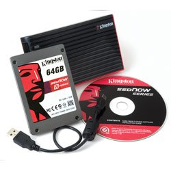 Kingston 64GB SSDNow V Series Drive, Notebook Bundle - SNV125-S2BN/64GB