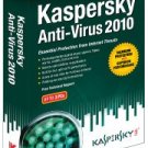 Kaspersky Anti-Virus 2010 3 User - KAV903121 - Windows 7 Ready