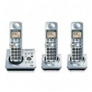 Panasonic KX-TG1033S Digital Cordless Phone with Three Handsets