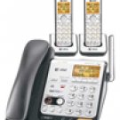 AT&T CL84209 DECT 6.0 Digital Corded/Cordless Phone with Two Cordless Handsets l Answering