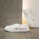 Little White Canvas Shoes Low Cut Teen Skate Sneakers Fashion Women Spring Skater Shoes