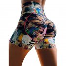 Ladies High Waist Sport Pants Bubble Butt Yoga Leggings Women Fitness Shorts