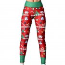 Lady Exercise Capris Sexy Autumn Fitness Pants Xmas Jogging Clothing