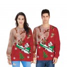 Merry Christmas Hoodies New Year Sweatshirt Lover's Clothing Xmas Couple Wear