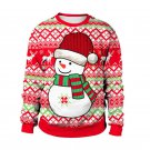 Merry Christmas Snowman Sweatshirts Fashion Long Sleeve Streetwear Happy New Year Xmas Hoodies