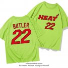 Miami Heat Fan Apparel Jimmy Butler Cotton T-shirt 8th Seed Upset Basketball Streetwear